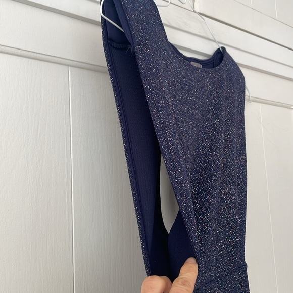 ASOS shiny midi party cocktail dress - Picture 4 of 4